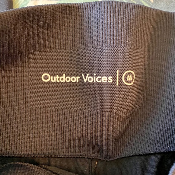 NWT Outdoor Voices Studio Skin Navy Leggings - Picture 7 of 8